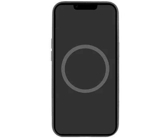 Чехол Silicone case (AAA) full with Magsafe and Animation для Apple iPhone 16 Pro Max (6.9") Black