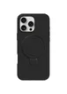 Чехол Silicone Case Full Protective NO LOGO with Ring для Apple iPhone 16 Pro Max (6.9") Black