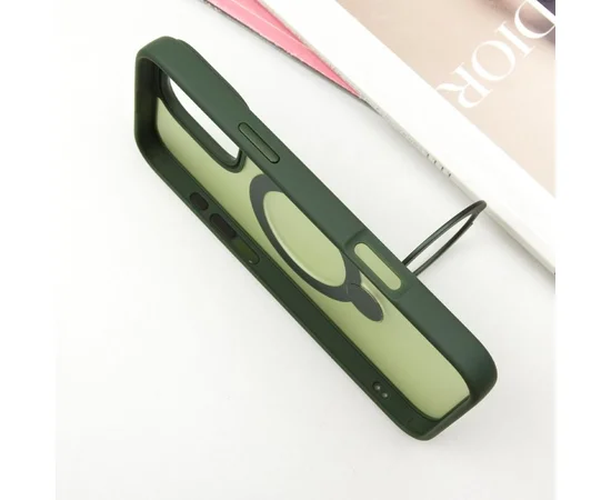 Чехол Ummi Colorful with MagSafe HQ Ring для Apple iPhone 16 Pro Max (6.9") Green