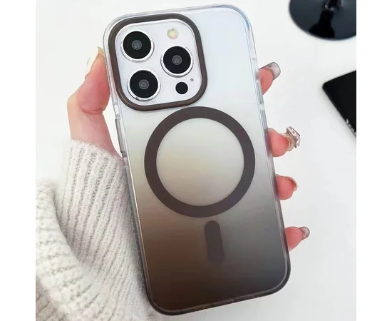 Чехол TPU+PC Phantom with MagSafe для Apple iPhone 16 Pro Max (6.9") Grey