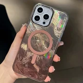 Чохол TPU Shiny Mountain (MagFit) для Apple iPhone 16 Pro Max (6.9") Chocolate