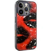 TPU+PC чехол Prisma Plushie для Apple iPhone 16 Pro Max (6.9") Kiss