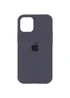 Чехол Silicone Case Full Protective (AA) для Apple iPhone 16 Pro Max (6.9") Серый / Dark Gray