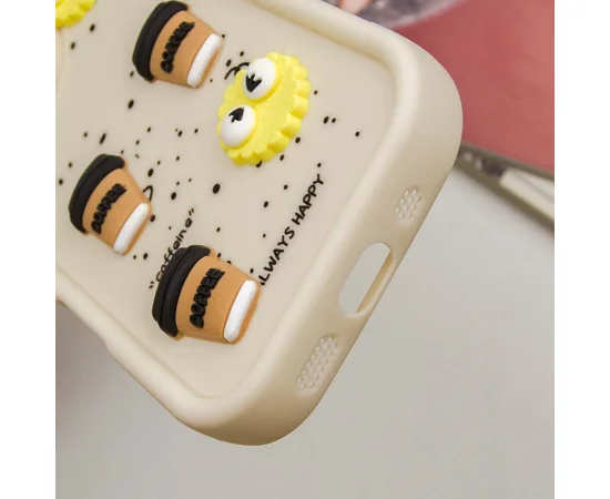 Чехол TPU Toys Case для Apple iPhone 16 Pro Max (6.9") Sand / Always Happy