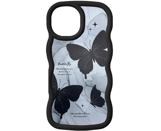 Чехол TPU Cloudy Pictures для Apple iPhone 16 Pro Max (6.9") Butterflies