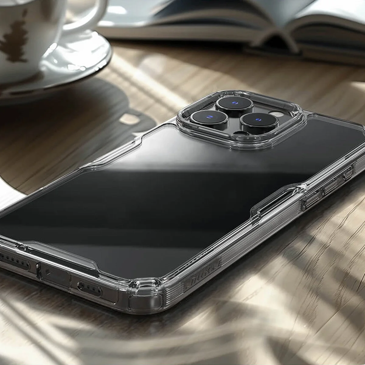 TPU чехол Nillkin Nature Pro Series для Apple iPhone 16 Pro Max (6.9") Бесцветный (прозрачный)