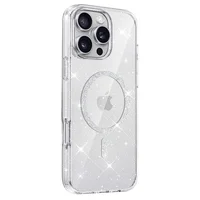 Чехол TPU Eclipse Sparkle (MagFit) для Apple iPhone 16 Pro Max (6.9") Clear