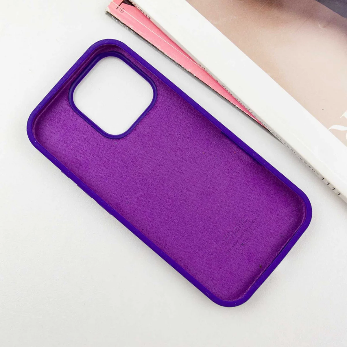 Чехол Silicone Case Full Protective (AA) для Apple iPhone 16 Pro Max (6.9") Фиолетовый / Ultra Violet