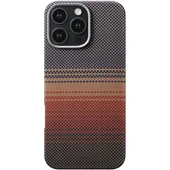 Чехол PC Carbon Protection Slim with MagSafe для Apple iPhone 16 Pro Max (6.9") Red