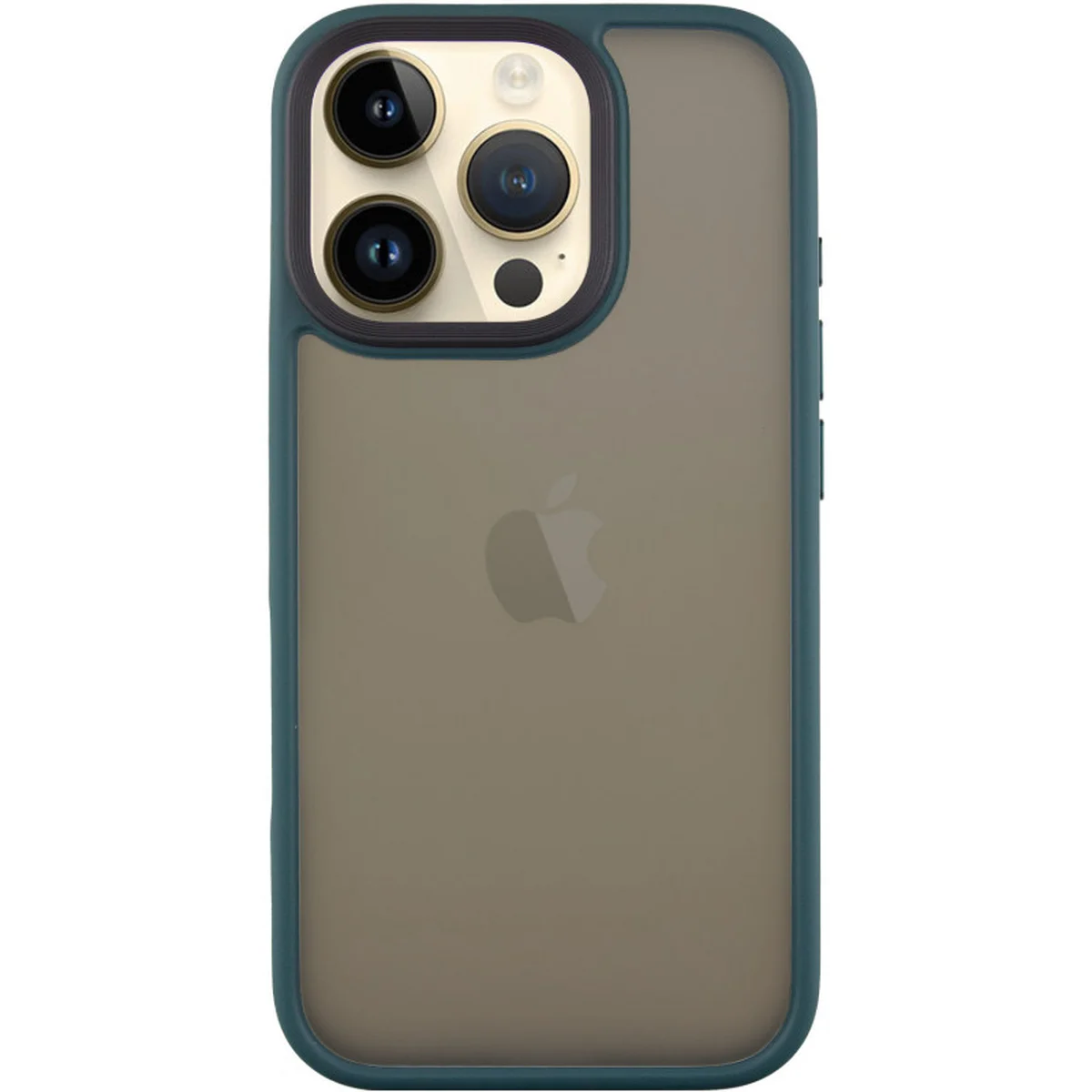 TPU+PC чехол Metal Buttons для Apple iPhone 16 Pro Max (6.9") Зеленый