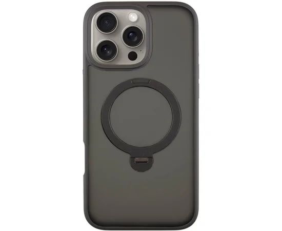 Чехол Ummi Colorful with MagSafe HQ Ring для Apple iPhone 16 Pro Max (6.9") Black