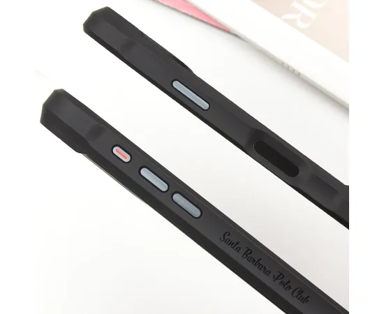 Шкіряний чохол Polo Santa Barbara Barton для Apple iPhone 16 Pro Max (6.9") Black / Navy