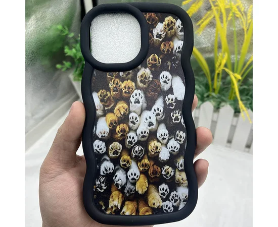 Чохол TPU Cloudy Pictures для Apple iPhone 16 Pro Max (6.9") Paws