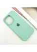 Чехол Silicone Case Full Protective (AA) для Apple iPhone 16 Pro Max (6.9") Бирюзовый / Turquoise