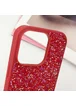 TPU чехол Bling World Rock Diamond для Apple iPhone 16 Pro Max (6.9") Красный