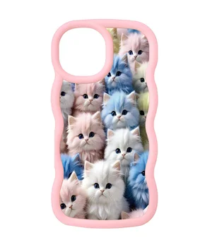 Чехол TPU Cloudy Pictures для Apple iPhone 16 Pro Max (6.9") Kittens