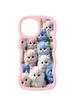 Чохол TPU Cloudy Pictures для Apple iPhone 16 Pro Max (6.9") Kittens