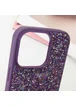 TPU чехол Bling World Rock Diamond для Apple iPhone 16 Pro Max (6.9") Фиолетовый