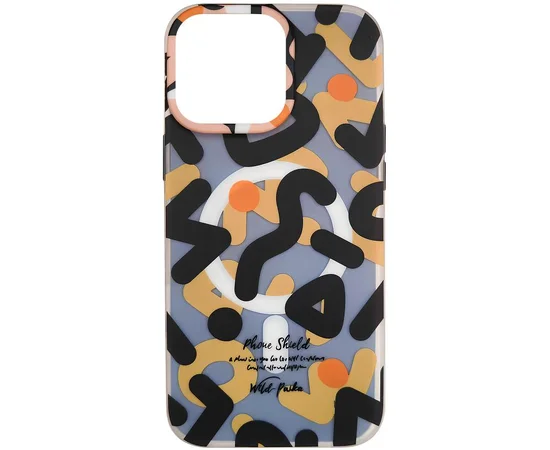 TPU чехол Pastel Chaos with MagSafe для Apple iPhone 16 Pro Max (6.9") Black