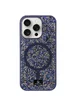 TPU чехол Bling World Rock Diamond with MagSafe для Apple iPhone 16 Pro Max (6.9") Navy Blue