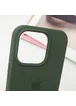 Чехол Silicone Case Full Protective (AA) для Apple iPhone 16 Pro Max (6.9") Зеленый / Cyprus Green
