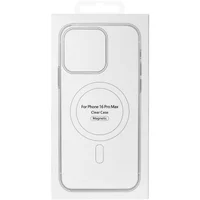 TPU+PC чохол Clear Garden with MagSafe для Apple iPhone 16 Pro Max (6.9") Blue Blossom