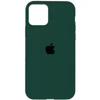 Чехол Silicone Case Full Protective (AA) для Apple iPhone 16 Pro Max (6.9") Зеленый / Forest green