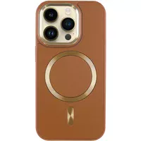 Кожаный чехол SnapCase with MagSafe для Apple iPhone 16 Pro Max (6.9") Brown