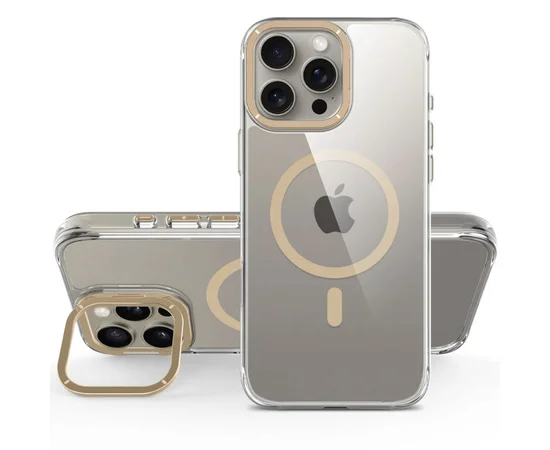 Чехол TPU Space Case Apex with MagSafe для Apple iPhone 16 Pro Max (6.9") Gold