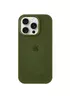 Чехол Silicone Case Full Protective (AA) для Apple iPhone 16 Pro Max (6.9") Зеленый / Dark Olive