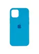 Чохол Silicone Case Full Protective (AA) Apple iPhone 16 Pro Max (6.9") Блакитний / Blue