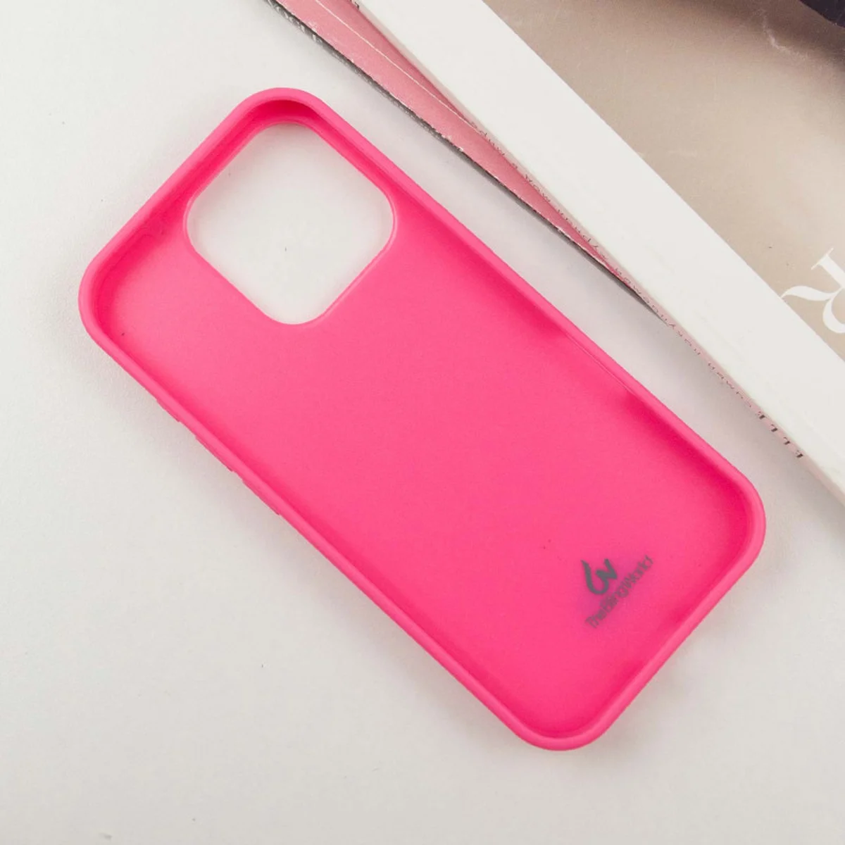 TPU чехол Bling World Rock Diamond для Apple iPhone 16 Pro Max (6.9") Ярко-розовый 