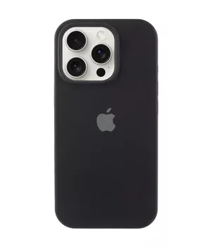 Чохол Silicone Case Full Protective (AA) для Apple iPhone 16 Pro Max (6.9") Чорний / Black