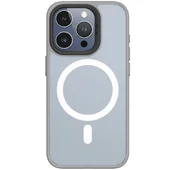 TPU+PC чохол Blueo Skin Friendly Frosted with MagSafe для Apple iPhone 16 Pro Max (6.9") Сірий