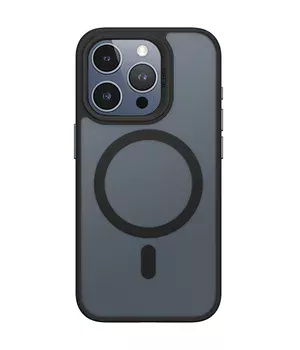 TPU+PC чехол Blueo Skin Friendly Frosted with MagSafe для Apple iPhone 16 Pro Max (6.9") Черный