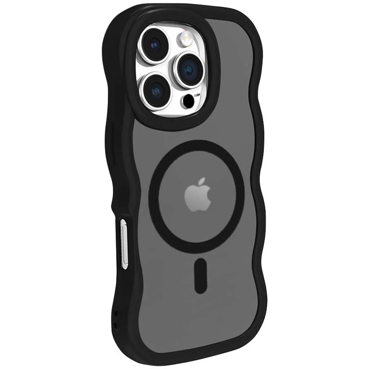 Чехол TPU+PC Undine with MagSafe для Apple iPhone 16 Pro Max (6.9") Black