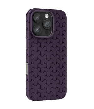 Чохол TPU Weaving для Apple iPhone 16 Pro Max (6.9") Purple