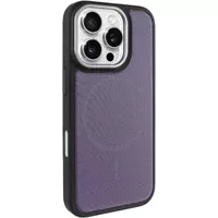 Чохол PC TechWoven Hybrid with MagSafe для Apple iPhone 16 Pro Max (6.9") Black / Purple