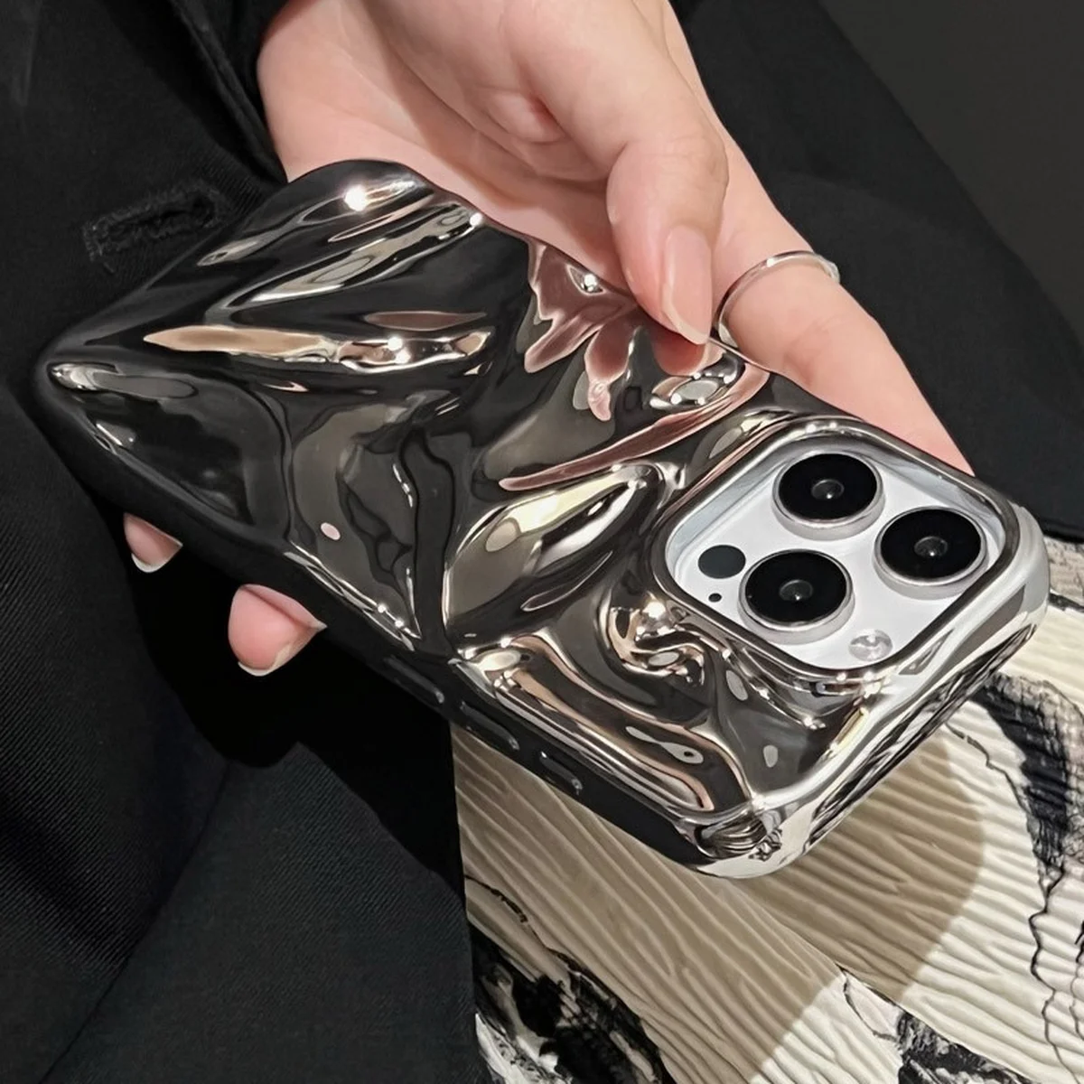 Чехол TPU Sea для Apple iPhone 16 Pro Max (6.9") Silver