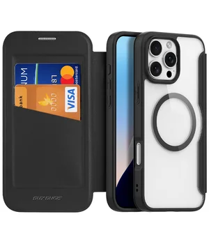 Чохол-книжка Dux Ducis Skin X Pro with MagSafe Apple iPhone 16 Pro Max (6.9") Black