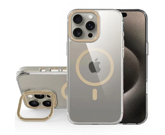Чехол TPU Space Case Apex with MagSafe для Apple iPhone 16 Pro Max (6.9") Gold