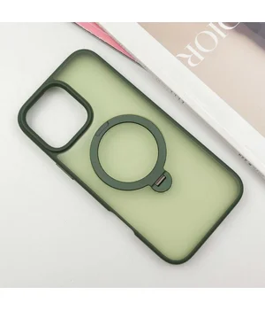 Чохол Ummi Colorful with MagSafe HQ Ring для Apple iPhone 16 Pro Max (6.9") Green