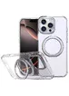 Чехол TPU+PC Empire with MagSafe and Ring для Apple iPhone 16 Pro Max (6.9") Clear