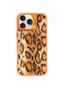 Чехол TPU+PC Wild Leopard with MagSafe для Apple iPhone 16 Pro Max (6.9") Orange