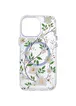 TPU+PC чехол Clear Garden with MagSafe для Apple iPhone 16 Pro Max (6.9") White Gardenia