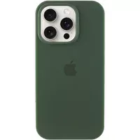 Чехол Silicone Case Full Protective (AA) для Apple iPhone 16 Pro Max (6.9") Зеленый / Cyprus Green