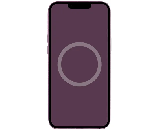 Чохол Silicone case (AAA) з Magsafe and Animation (button) для Apple iPhone 16 Pro Max (6.9") Plum