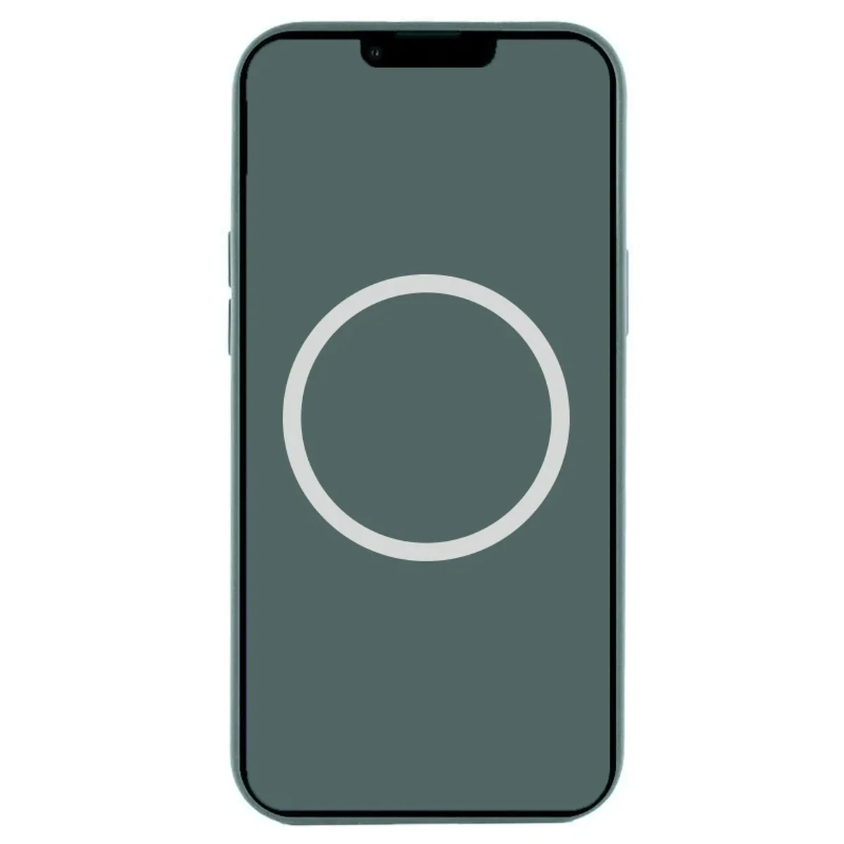 Чохол Silicone case (AAA) full with Magsafe and Animation для Apple iPhone 16 Pro Max (6.9") Lake Green