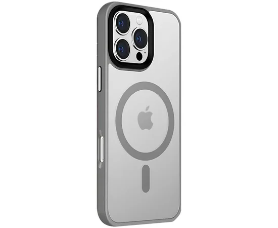 Чохол Ummi Colorful with MagSafe для Apple iPhone 16 Pro Max (6.9") Сірий / Grey