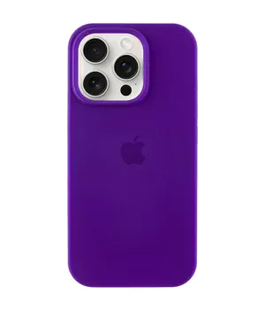 Чохол Silicone Case Full Protective (AA) для Apple iPhone 16 Pro Max (6.9") Фіолетовий / Ultra Violet
